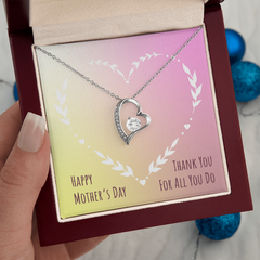 Forever Love Necklace - Thank You For All You Do