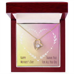 Forever Love Necklace - Thank You For All You Do
