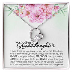 Brave Granddaughter - Forever Love Necklace