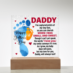 When I Was Small and Sweet - Acrylic Square